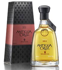 Antigua Cruz Añejo Tequila - new 2010 bottle presentation