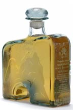 arco del cabo tequila - añejo - 100% de agave - deco bottle