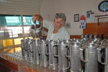 fidencio anaya prepares coffee extract in atotonilco el alto