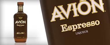 Tequila Avión Espresso Liqueur - 2013 bottle presentation
