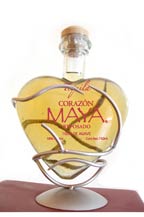 tequila corazón maya - reposado - artesanal bottle