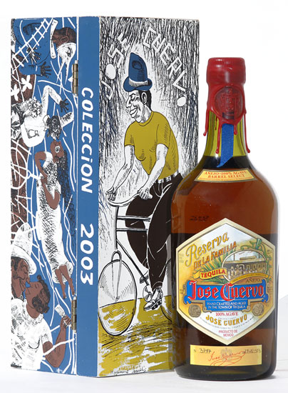 tequila jose cuervo anejo reserva de la familia 2003 collection