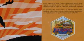 marco arce - artist - reserva de la familia 2009 collection - flyer