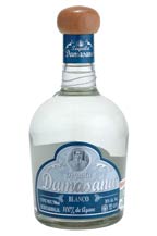 damasana tequila - blanco bottle - 2008