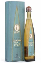 tequila don julio 1942 - añejo - cardboard case 2005