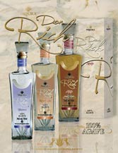 Don Rich Tequila - Blanco, Resposado, Añejo bottles