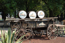 courtyard at la cofradia located in tequila, jalisco, mexico