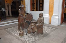 Courtyard and patio area at Mundo Cuervo, Tequila, Jalisco