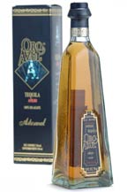 oro azul añejo tequila 2008 presentation