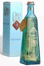 oro azul reposado tequila 2008 presentation