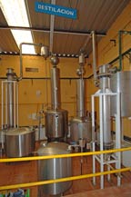 tequila distillation area at tequila partida - amatitan, jalisco