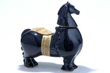 prodigio reposado tequila - ceramic horse