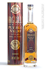 orgullo tequila pueblo viejo añejo with gift box