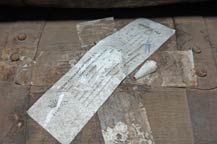 CRT seal on barrel of tequila - Compania Tequilera Puerta de Hierro - Fabrica de Tequila