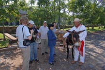 tourists sample tequila from pedro and cuckoo - san jose del refugio in amatitan, jalisco