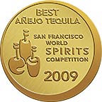 san francisco world spirits 2009 gold - best añejo