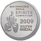 san francisco world spirits 2009 silver medal