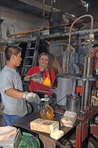 semi-artesanal blown glass factory in tonala, jalisco