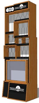 tequilarack - tasting display rack