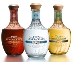 tres generaciones tequila - 2009 bottle presentation