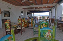 Second floor patio at Tres Mujeres Tequila in Amatitan, Jalisco